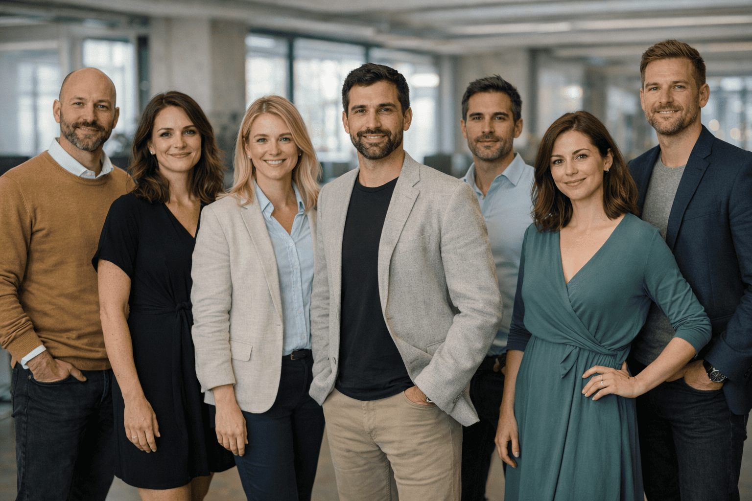 Team working on AI trading platform — Biegła Fundenza